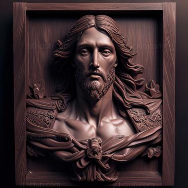 3D model st jesus (STL)